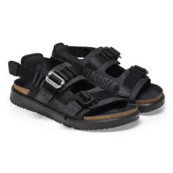 Birkenstock Shinjuku Leather-Textile Black -Birkenstock Shop 1024599 pair