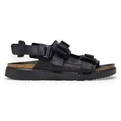 Birkenstock Shinjuku Leather-Textile Black -Birkenstock Shop 1024599 side