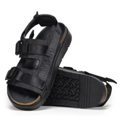 Birkenstock Shinjuku Leather-Textile Black -Birkenstock Shop 1024599 sole