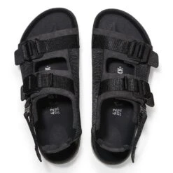 Birkenstock Shinjuku Leather-Textile Black -Birkenstock Shop 1024599 top