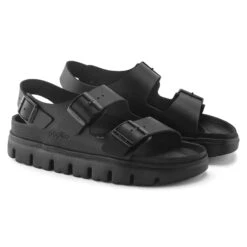 Milano Chunky Leather Black -Birkenstock Shop 1024608 pair