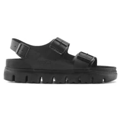 Milano Chunky Leather Black -Birkenstock Shop 1024608 side