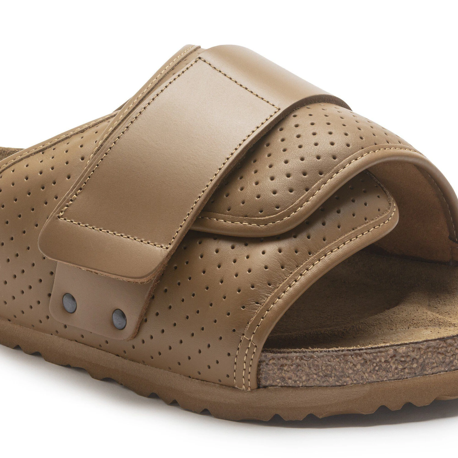 Birkenstock Kyoto Leather Puff Pack Cork Brown 6 Birkenstock Kyoto Leather Puff Pack Cork Brown - Image 6