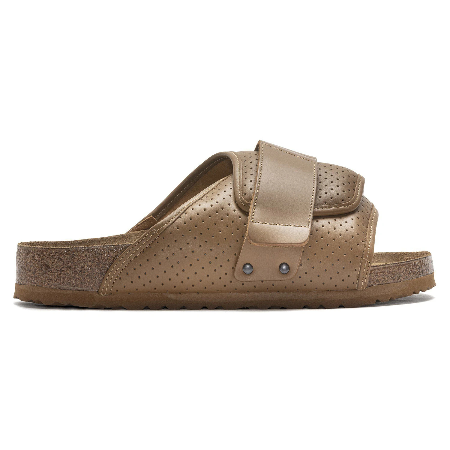 Birkenstock Kyoto Leather Puff Pack Cork Brown 3 Birkenstock Kyoto Leather Puff Pack Cork Brown - Image 3