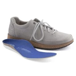 Birkenstock Honnef Low Suede Leather Whale Gray -Birkenstock Shop 1024624 detail 4