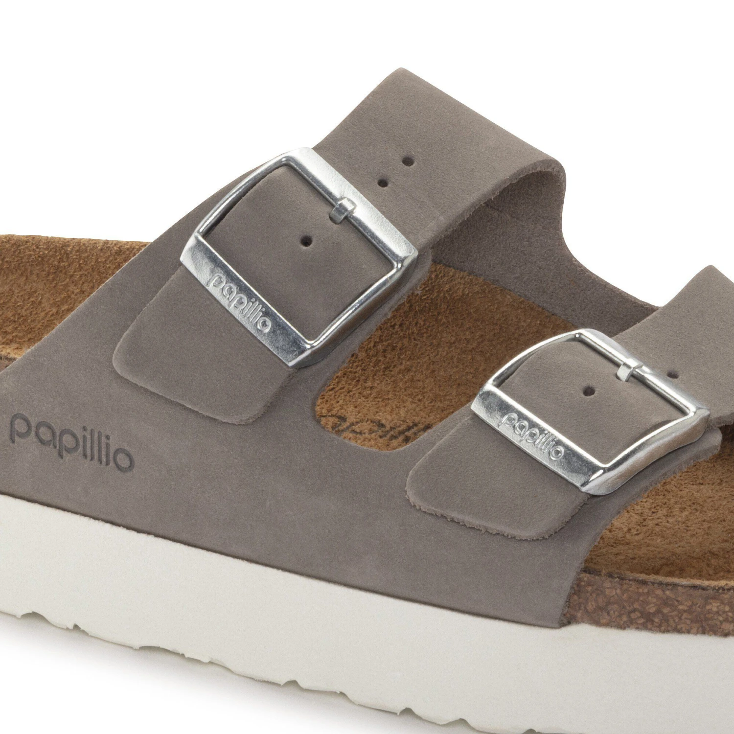 Arizona Flex Platform Nubuck Leather Dove Gray 6 Arizona Flex Platform Nubuck Leather Dove Gray - Image 6