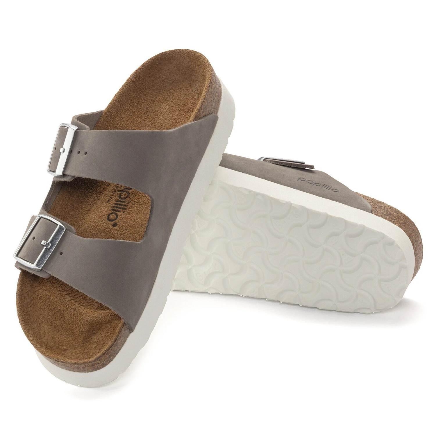 Arizona Flex Platform Nubuck Leather Dove Gray 8 Arizona Flex Platform Nubuck Leather Dove Gray - Image 8