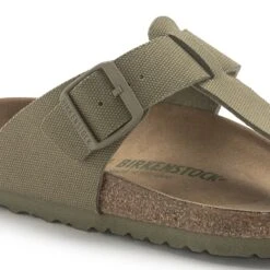 Birkenstock Medina Vegan Textile Faded Khaki -Birkenstock Shop 1024629 detail 1