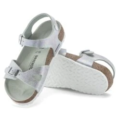 Birkenstock Rio Kids Microfiber Iridescent Matcha -Birkenstock Shop 1024710 sole