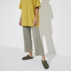 Birkenstock Boston Suede Leather Thyme -Birkenstock Shop 1024714 f look f