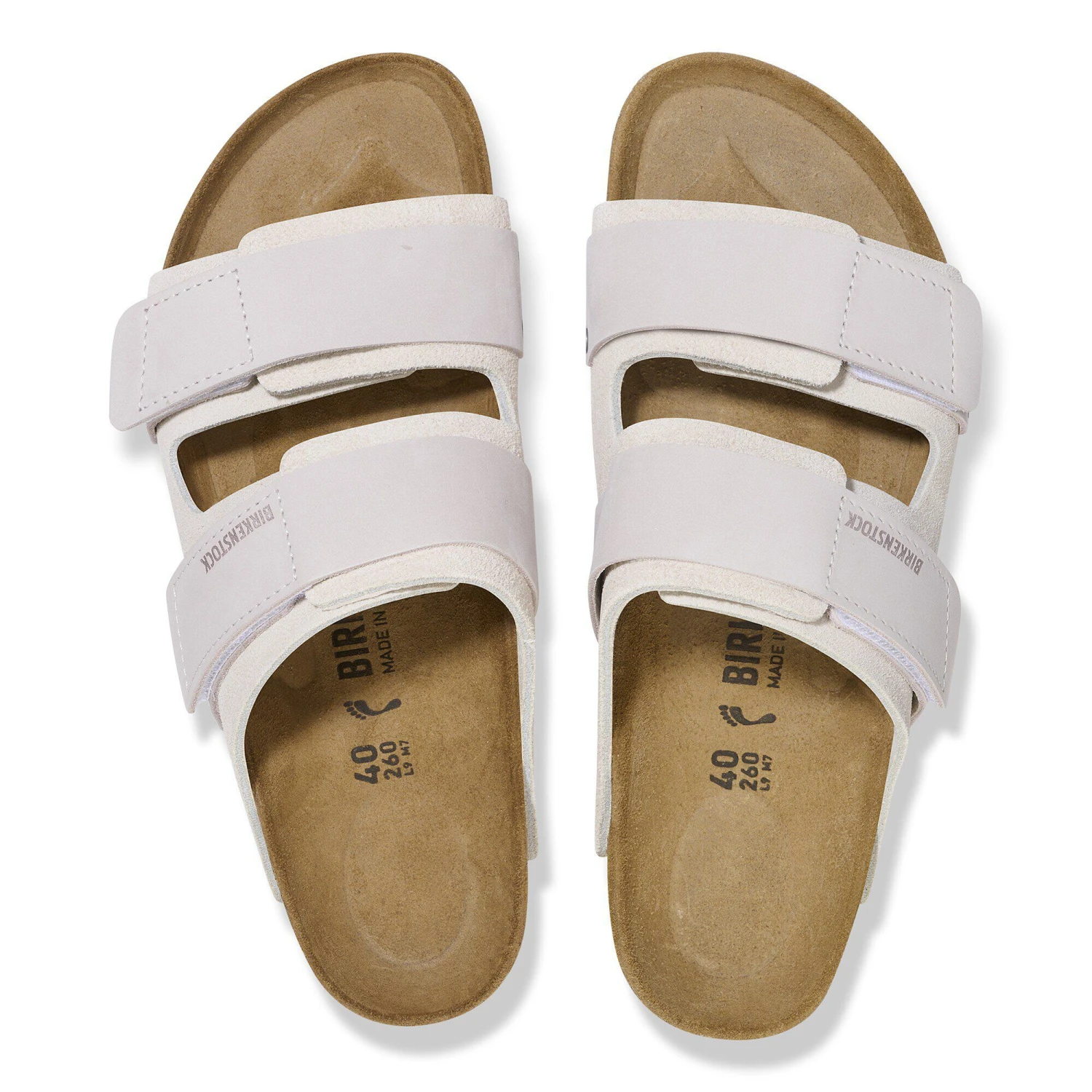 Birkenstock Uji Nubuck-Suede Leather Antique White 2 Birkenstock Uji Nubuck-Suede Leather Antique White - Image 2