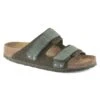 Birkenstock Uji Nubuck-Suede Leather Thyme -Birkenstock Shop 1024803