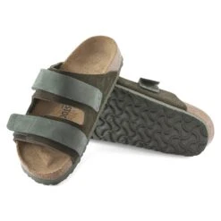 Birkenstock Uji Nubuck-Suede Leather Thyme -Birkenstock Shop 1024803 sole