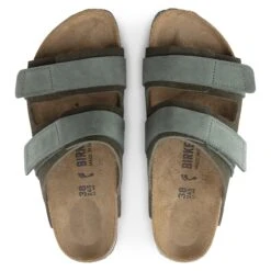 Birkenstock Uji Nubuck-Suede Leather Thyme -Birkenstock Shop 1024803 top