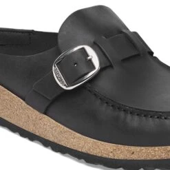 Birkenstock Buckley Oiled Leather Black -Birkenstock Shop 1024897 detail 1
