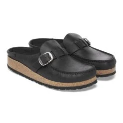 Birkenstock Buckley Oiled Leather Black -Birkenstock Shop 1024897 pair