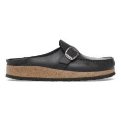 Birkenstock Buckley Oiled Leather Black -Birkenstock Shop 1024897 side