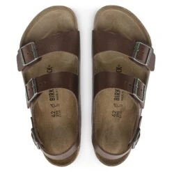 Birkenstock Milano Leather Vintage Wood Roast -Birkenstock Shop 1024911 top