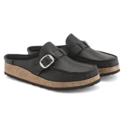 Birkenstock Buckley Oiled Leather Black -Birkenstock Shop 1024942 pair