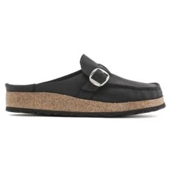 Birkenstock Buckley Oiled Leather Black -Birkenstock Shop 1024942 side