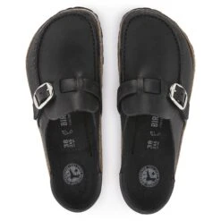 Birkenstock Buckley Oiled Leather Black -Birkenstock Shop 1024942 top
