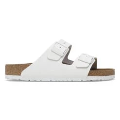 Birkenstock Arizona Soft Footbed Leather White -Birkenstock Shop 1024945 side