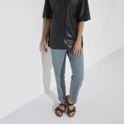 Birkenstock Franca Vegan Birkibuc Black -Birkenstock Shop 1024948 f look f