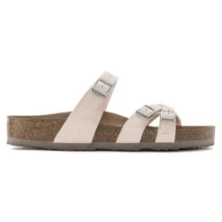 Birkenstock Franca Vegan Birkibuc Light Rose 10 Birkenstock Franca Vegan Birkibuc Light Rose -Birkenstock Shop 1024949 side