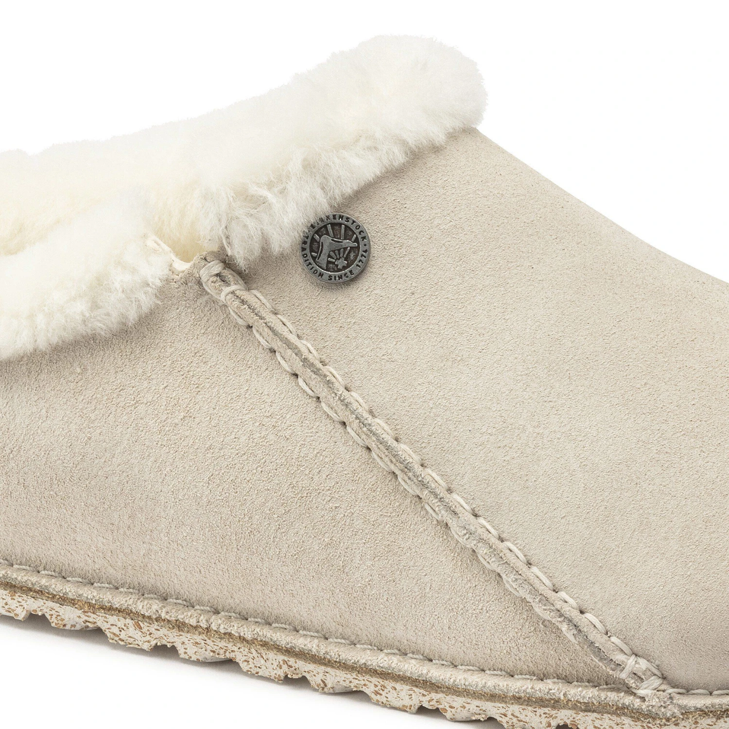 Birkenstock Zermatt Premium Suede Leather Antique White 5 Birkenstock Zermatt Premium Suede Leather Antique White - Image 5