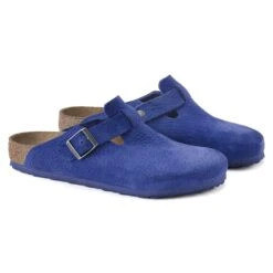 Birkenstock Boston Nubuck Leather Indigo Blue -Birkenstock Shop 1025020 pair
