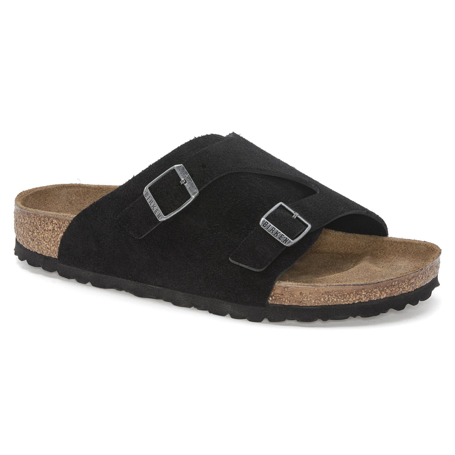 Birkenstock Zürich Suede Leather Black 1 Birkenstock Zürich Suede Leather Black