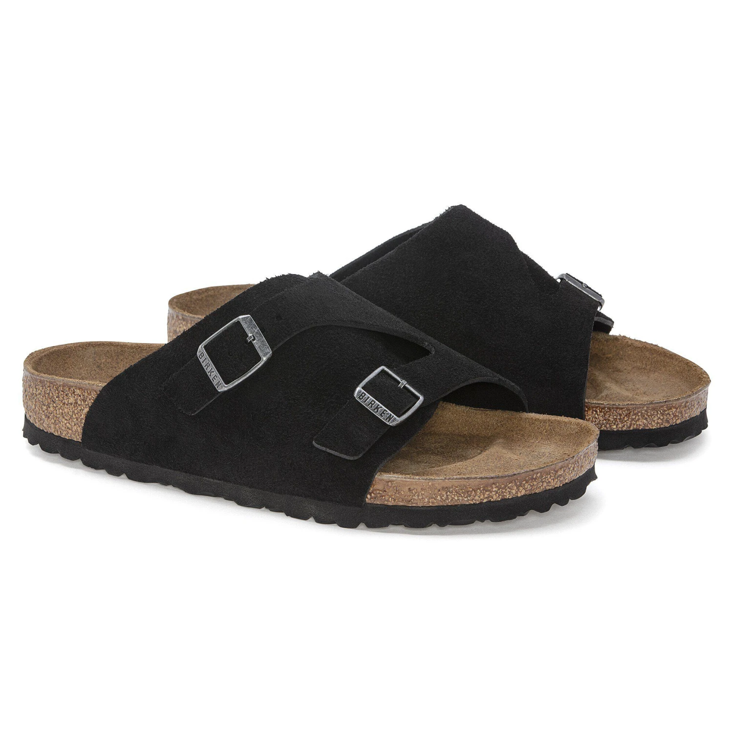 Birkenstock Zürich Suede Leather Black 4 Birkenstock Zürich Suede Leather Black - Image 4