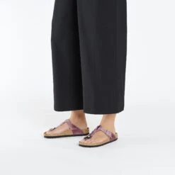 Birkenstock Gizeh Braided Oiled Leather Lavender 14 Birkenstock Gizeh Braided Oiled Leather Lavender -Birkenstock Shop 1025080 f look f