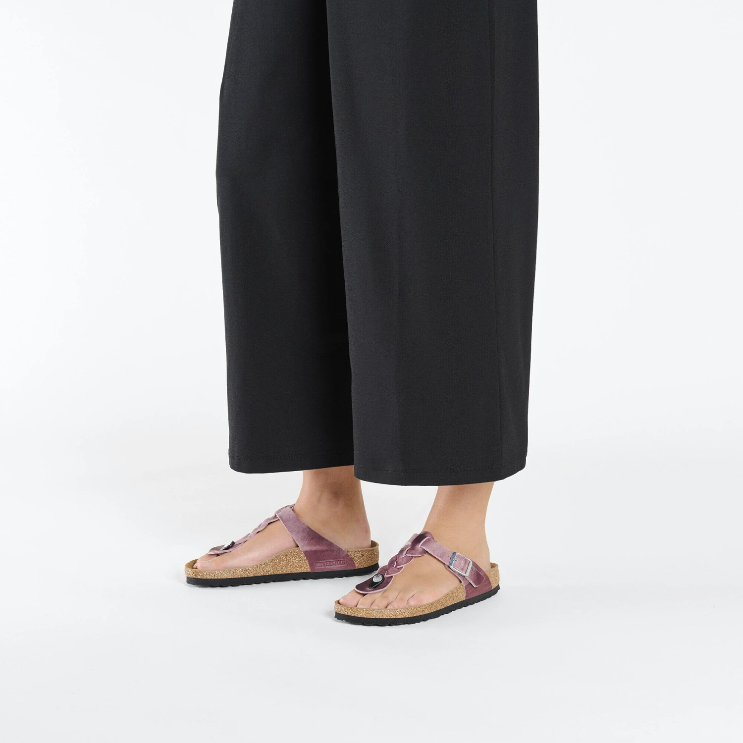 Birkenstock Gizeh Braided Oiled Leather Lavender 7 Birkenstock Gizeh Braided Oiled Leather Lavender - Image 7