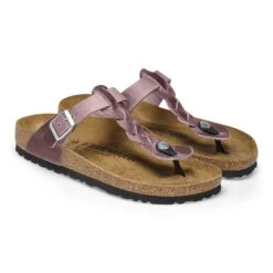 Birkenstock Gizeh Braided Oiled Leather Lavender 12 Birkenstock Gizeh Braided Oiled Leather Lavender -Birkenstock Shop 1025080 pair