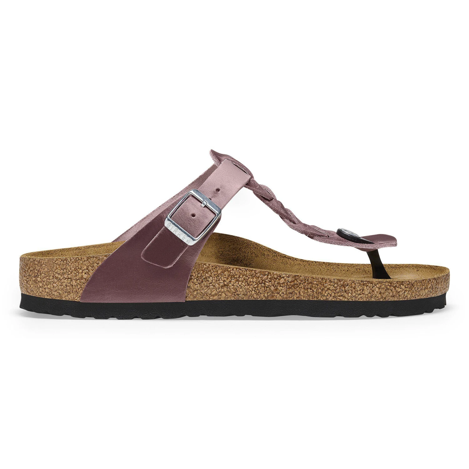 Birkenstock Gizeh Braided Oiled Leather Lavender 3 Birkenstock Gizeh Braided Oiled Leather Lavender - Image 3