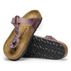 Birkenstock Gizeh Braided Oiled Leather Lavender 15 Birkenstock Gizeh Braided Oiled Leather Lavender -Birkenstock Shop 1025080 sole