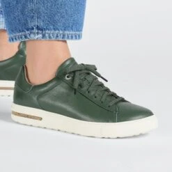 Birkenstock Bend Low Leather Thyme 13 Birkenstock Bend Low Leather Thyme -Birkenstock Shop 1025196 f closeup f