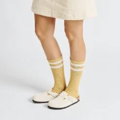 Birkenstock Boston Suede Embossed Corduroy Antique White 12 Birkenstock Boston Suede Embossed Corduroy Antique White -Birkenstock Shop 1025252 f look f