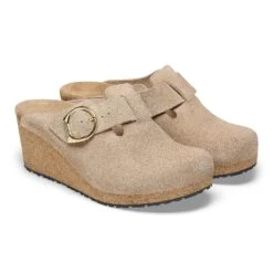 Fanny Ring-Buckle Suede Leather Warm Sand 11 Fanny Ring-Buckle Suede Leather Warm Sand -Birkenstock Shop 1025278 pair