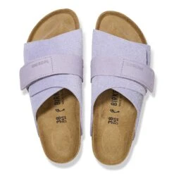 Birkenstock Kyoto Nubuck-Suede Leather Purple Fog -Birkenstock Shop 1025312 top
