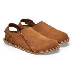 Birkenstock Lutry Premium Suede Suede Leather Mink -Birkenstock Shop 1025335 pair