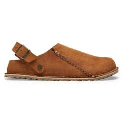 Birkenstock Lutry Premium Suede Suede Leather Mink -Birkenstock Shop 1025335 side