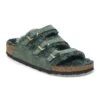 Birkenstock Florida Shearling Nubuck Leather Thyme 13 Birkenstock Florida Shearling Nubuck Leather Thyme -Birkenstock Shop 1025404