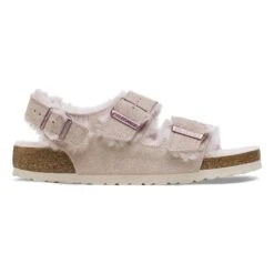 Birkenstock Milano Suede Shearling Suede Leather-Shearling Light Rose 8 Birkenstock Milano Suede Shearling Suede Leather-Shearling Light Rose -Birkenstock Shop 1025466 side