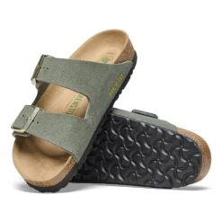 Birkenstock Arizona Vegan Synthetics Thyme -Birkenstock Shop 1025476 sole