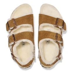 Birkenstock Milano Suede Shearling Suede Leather-Shearling Mink -Birkenstock Shop 1025478 top