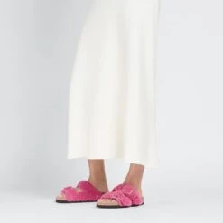 Birkenstock Arizona Big Buckle Shearling Fuchsia Tulip 14 Birkenstock Arizona Big Buckle Shearling Fuchsia Tulip -Birkenstock Shop 1025535 f look f