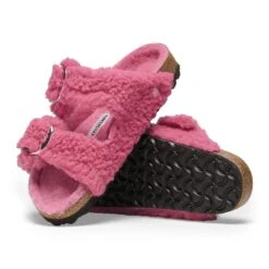 Birkenstock Arizona Big Buckle Shearling Fuchsia Tulip 13 Birkenstock Arizona Big Buckle Shearling Fuchsia Tulip -Birkenstock Shop 1025535 sole