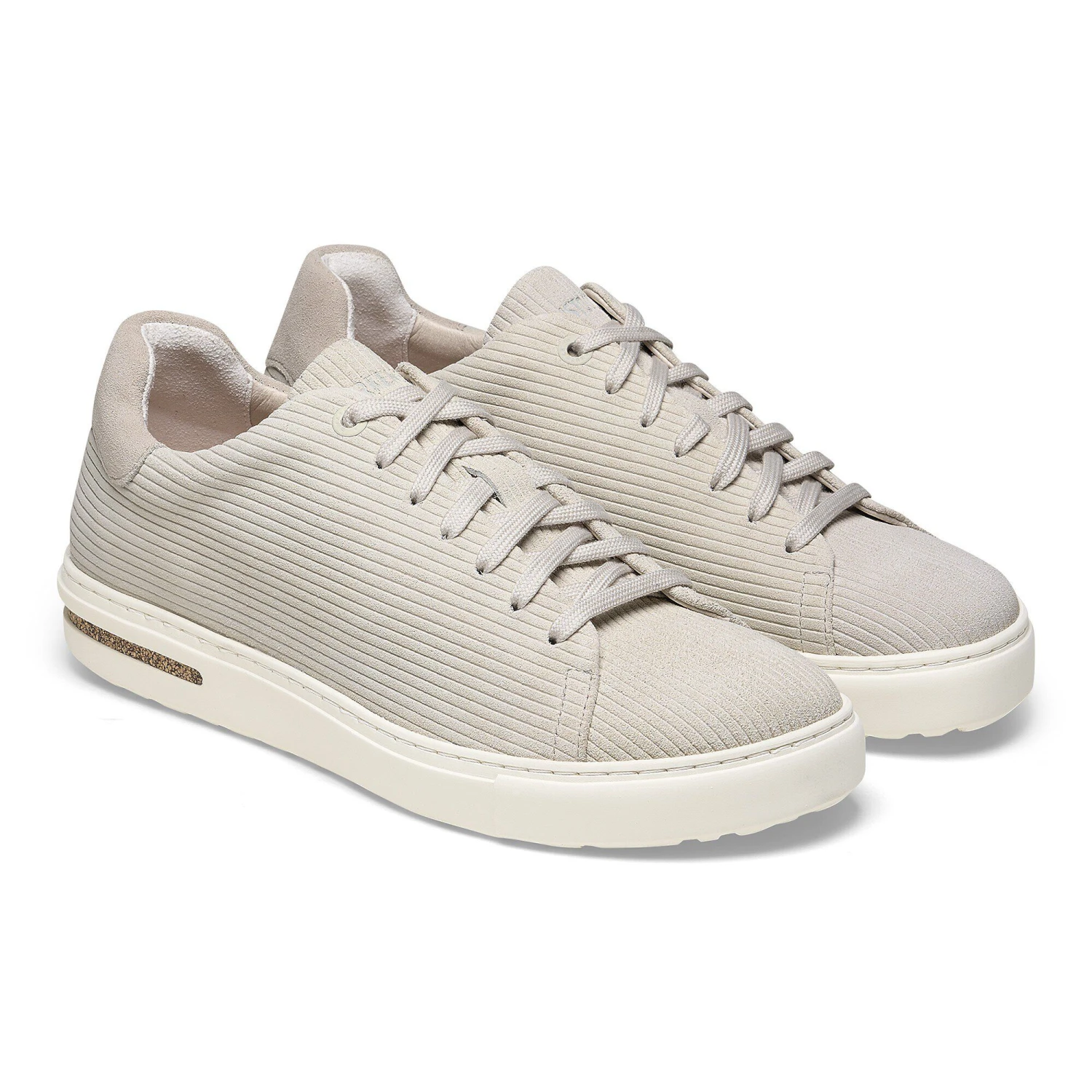 Birkenstock Bend Low Suede Embossed Corduroy Antique White 7 Birkenstock Bend Low Suede Embossed Corduroy Antique White - Image 7